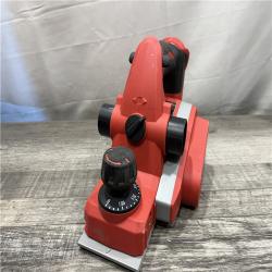 AS-IS Milwaukee 18V Lithium-Ion Cordless 3-1/4 in. Planer (Tool-Only)