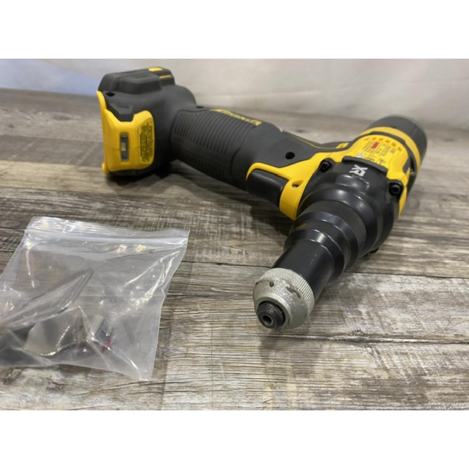 AS-IS DEWALT 20-Volt MAX Cordless 3/16 in. Rivet Tool (Tool-Only)