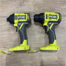 AS-IS RYOBI ONE+ 18V Cordless 2-Tool Combo Kit
