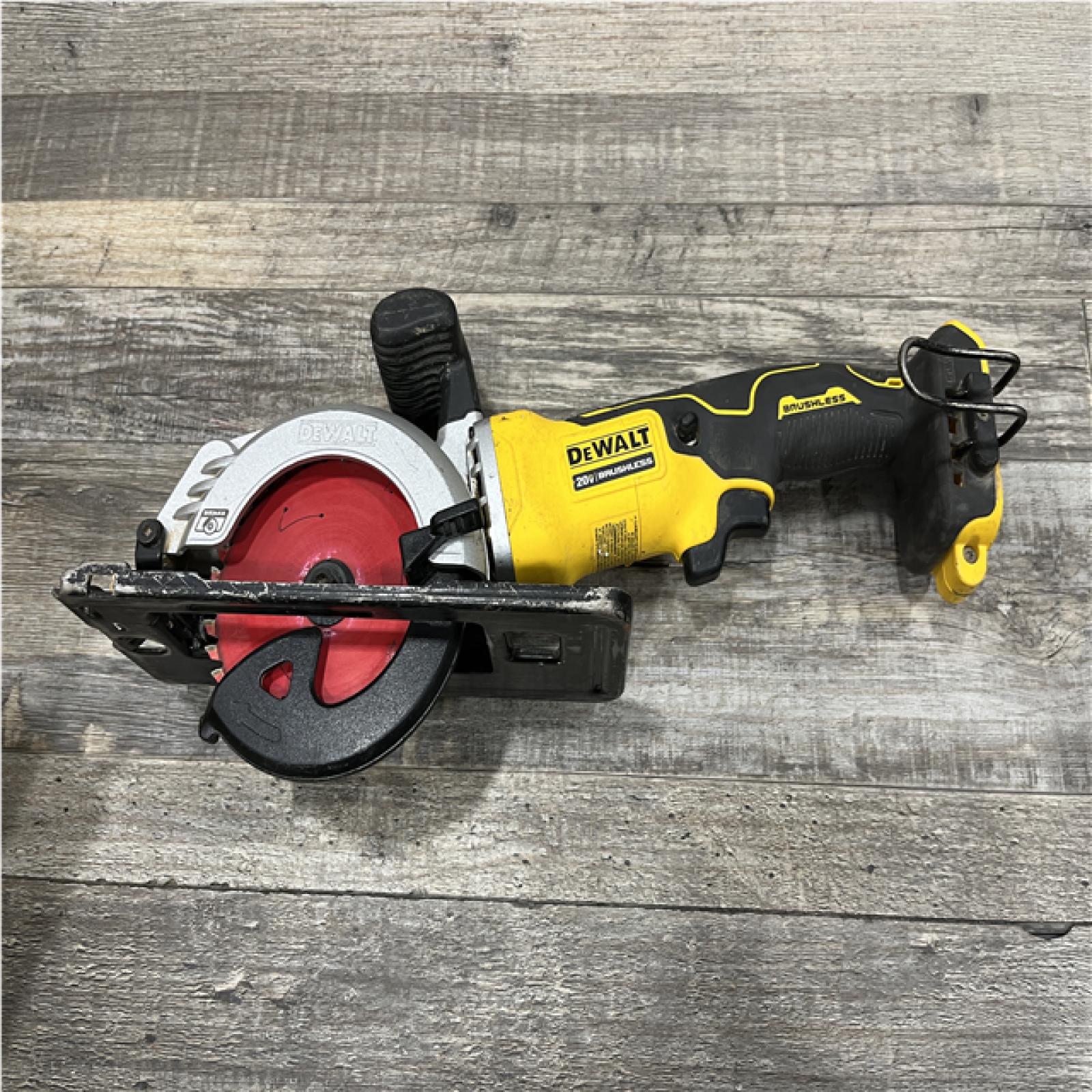 AS-IS DEWALT ATOMIC 20V MAX Cordless Brushless 4-1/2 in. Circular Saw (Tool Only)
