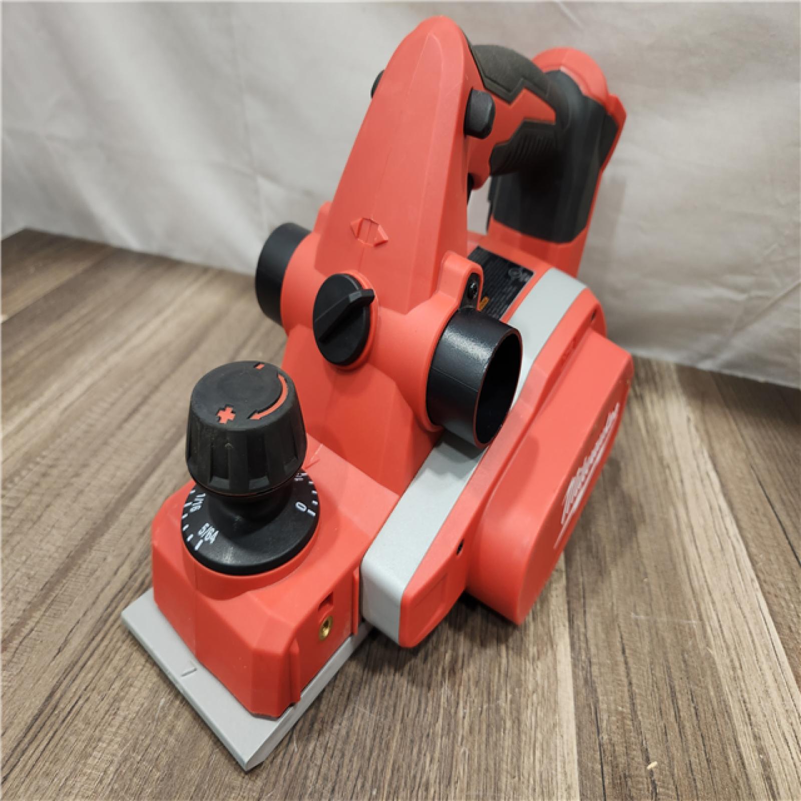 AS-IS- Milwaukee M18 18-Volt Lithium-Ion Cordless 3-1/4 in. Planer (Tool-Only)