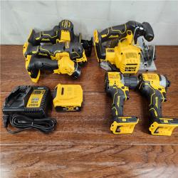AS-IS DEWALT 20-Volt MAX Lithium-Ion Brushless Cordless (6-Tool) Combo Kit