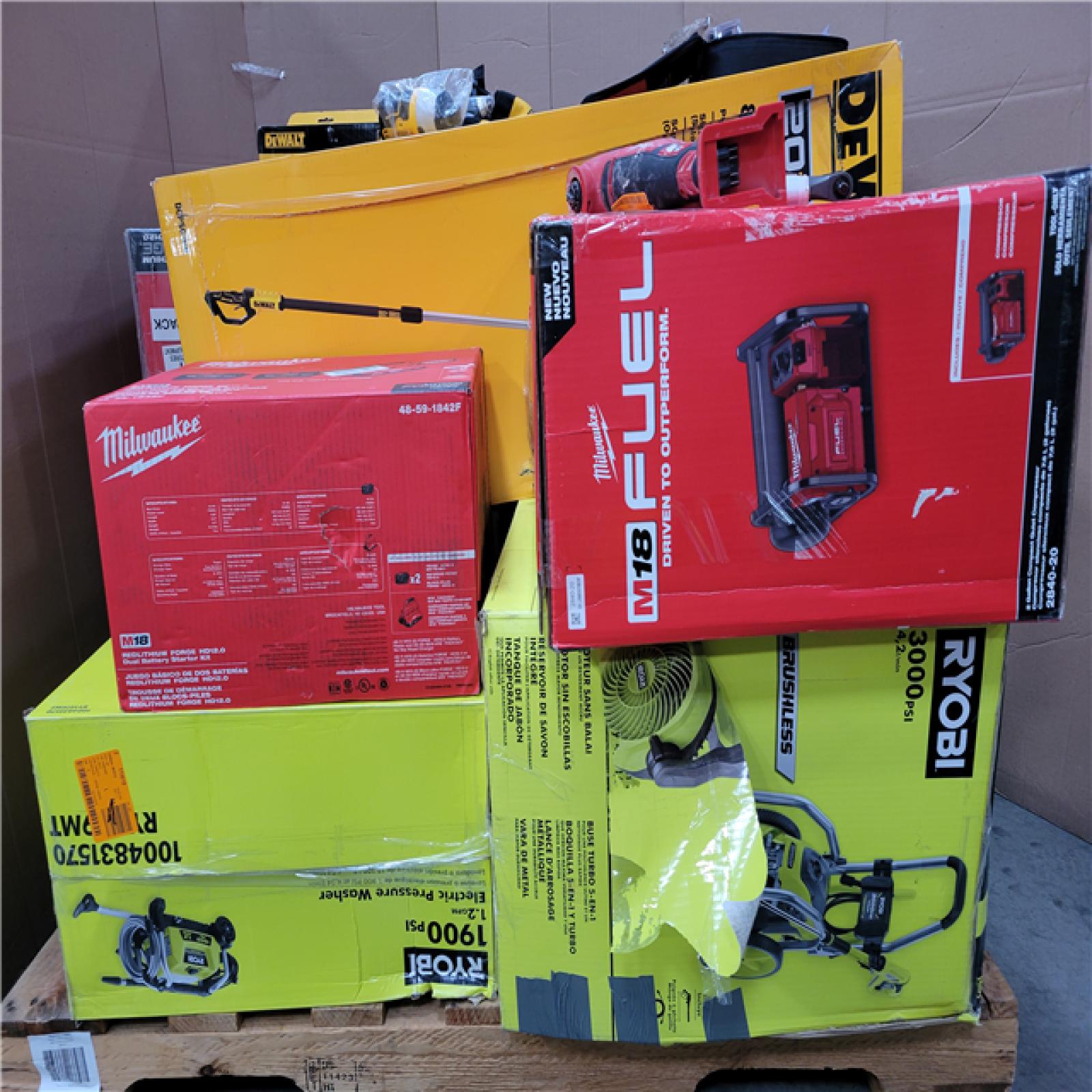 CALIFORNIA AS-IS TOOL PALLET