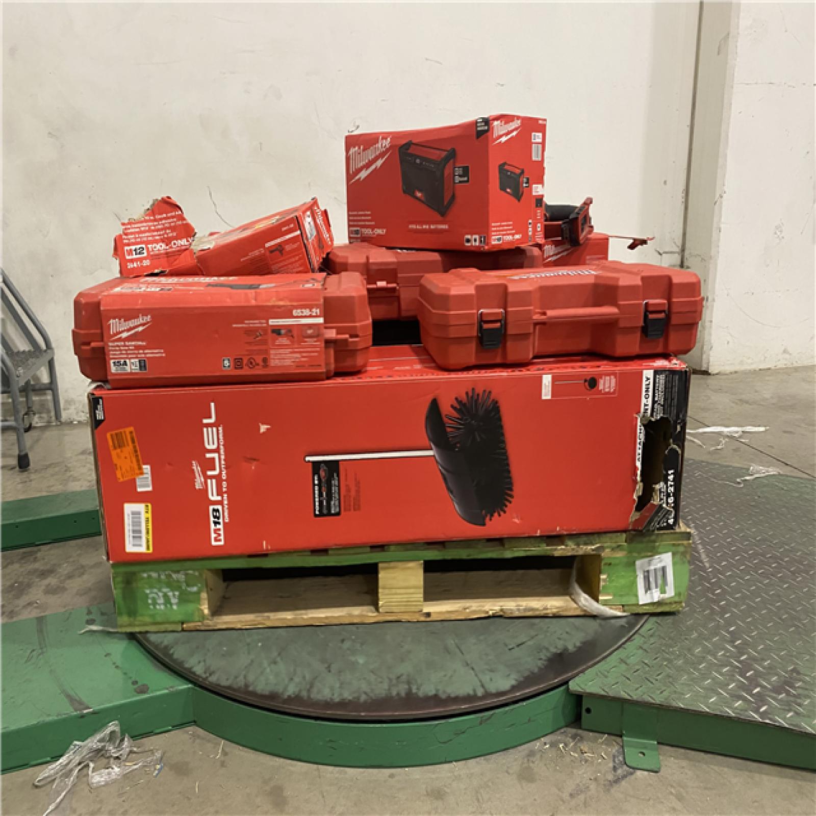 Dallas Location - As-Is MILWAUKEE Tool Pallet
