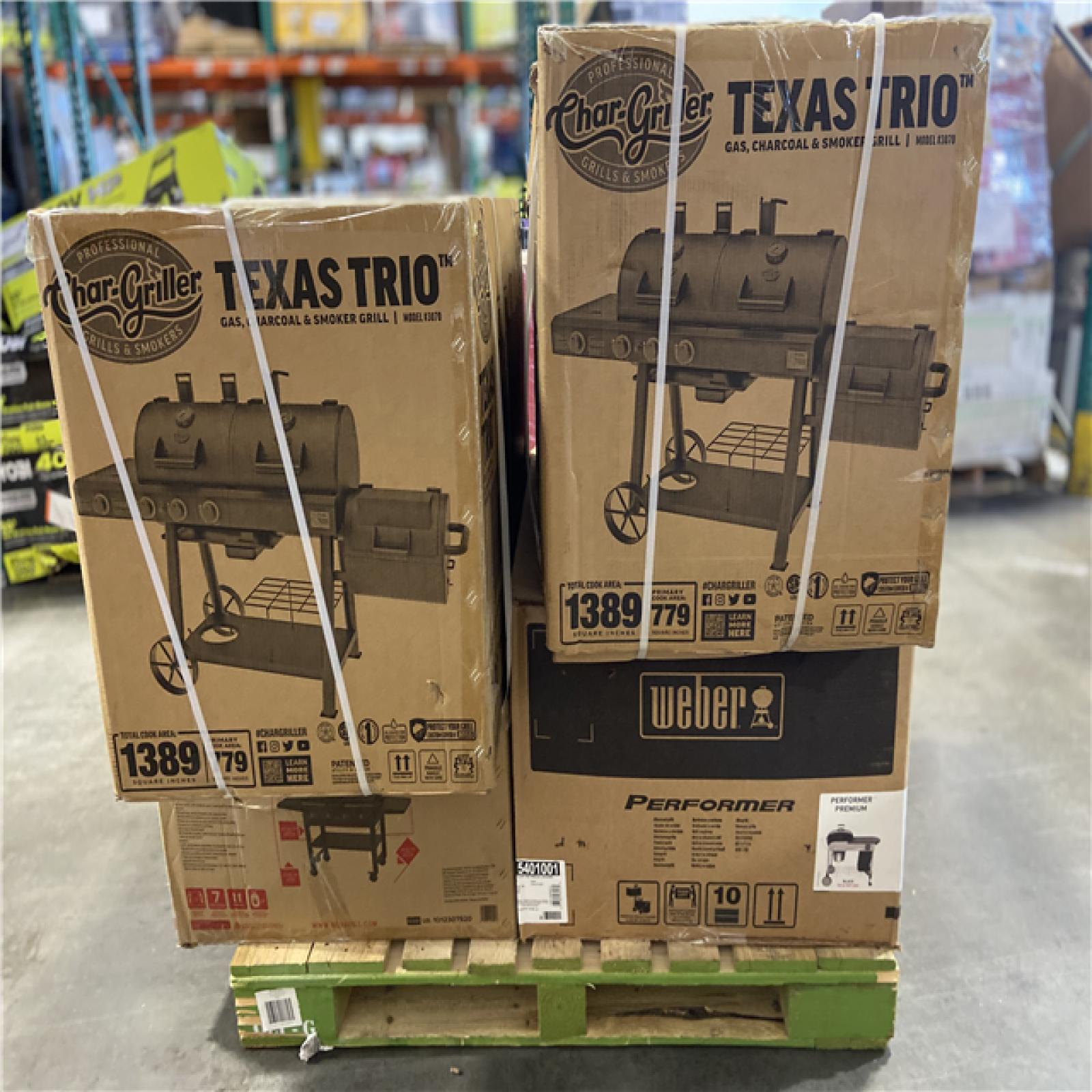DALLAS LOCATION - AS-IS GRILL PALLET -(4UNITS)