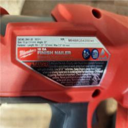 HOUSTON LOCATION - AS-IS Milwaukee FUEL 18-Volt Lithium-Ion Brushless Cordless Gen II 16-Gauge Angled Finish Nailer (Tool-Only)