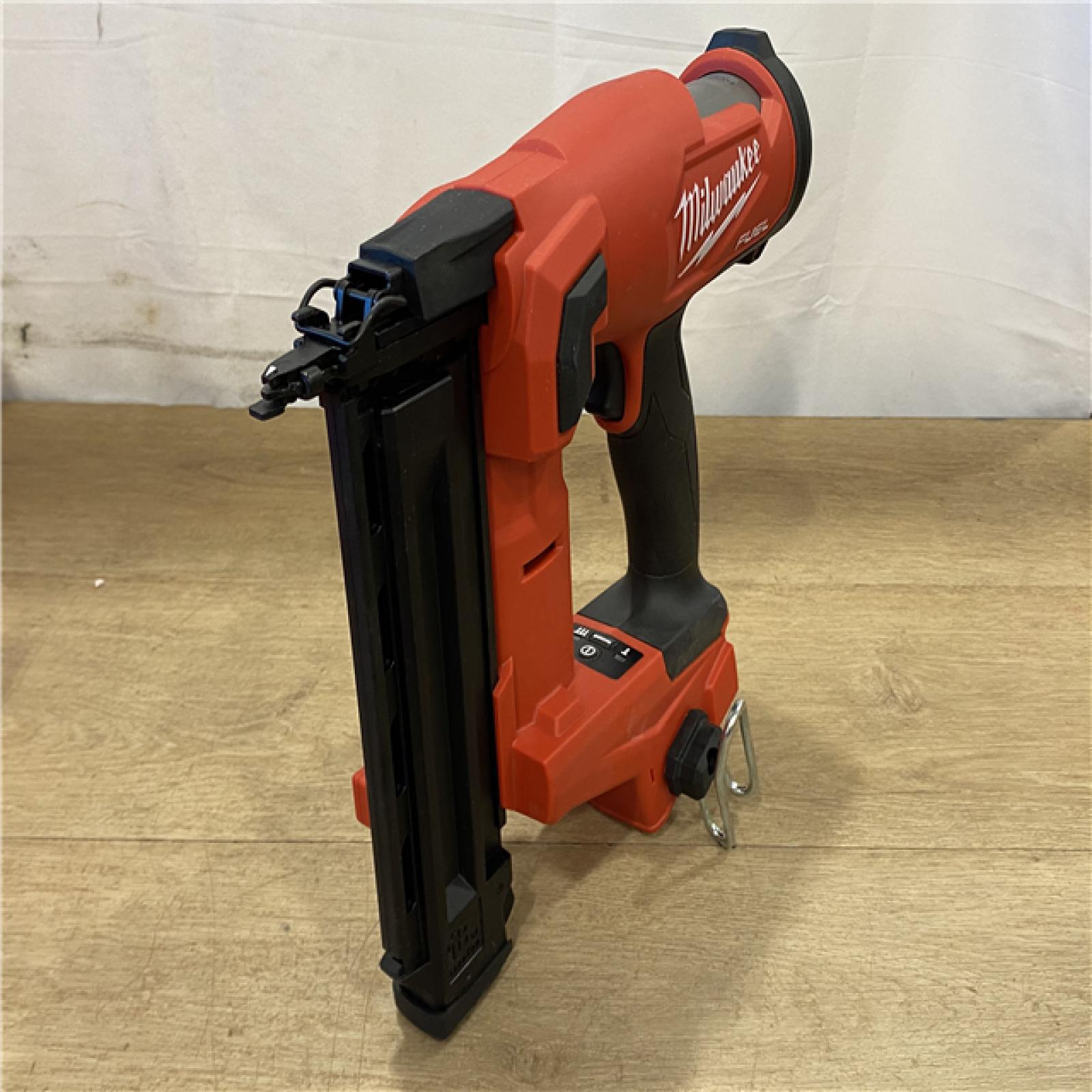 AS-IS Milwaukee FUEL 18-Volt Lithium-Ion Brushless Cordless Gen II 18-Gauge Brad Nailer (Tool-Only)