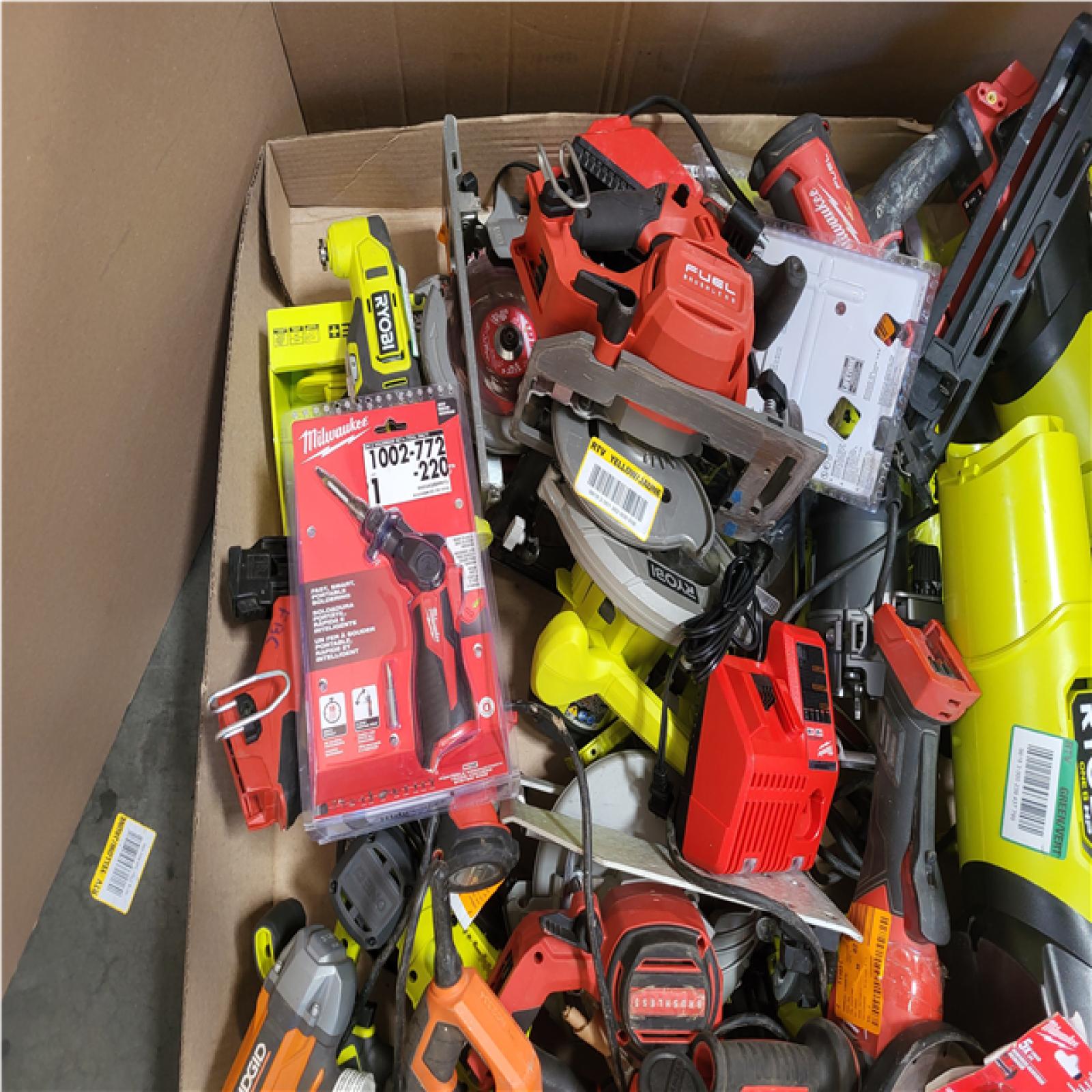 CALIFORNIA AS-IS TOOL PALLET