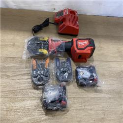 AS-IS - Milwaukee Electric Tool - 2674-22P - M18 Short Throw Press Tool Kit W/ Viega PureFlow Jaws