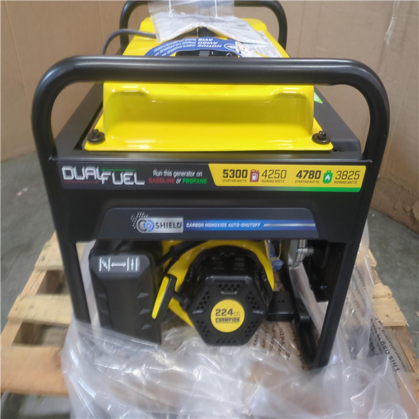 CALIFORNIA AS-IS CHAMPION PORTABLE POWER GENERATOR