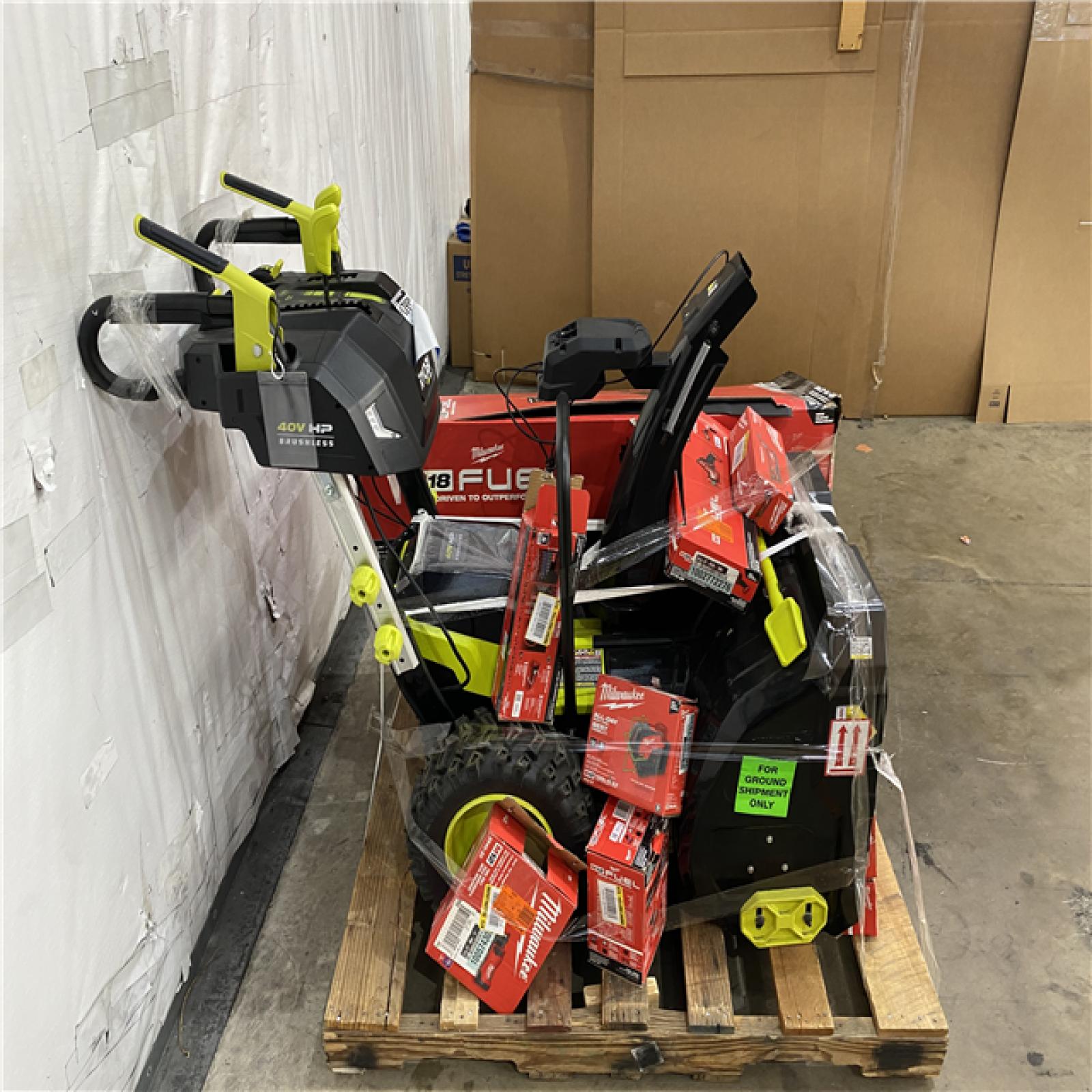 Houston Location AS IS - Tool Pallet