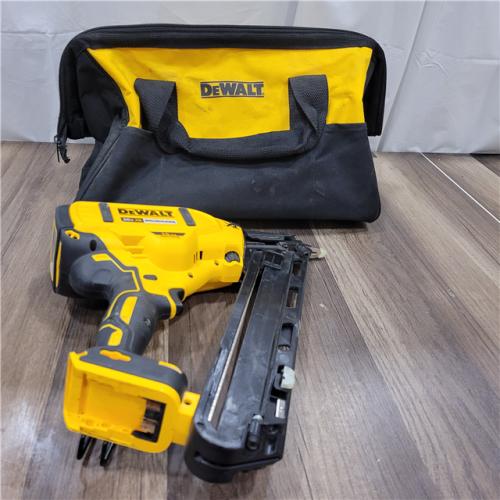 AS-IS DEWALT  Cordless 20V MAX XR Angled Finish Nailer (Tool Only)