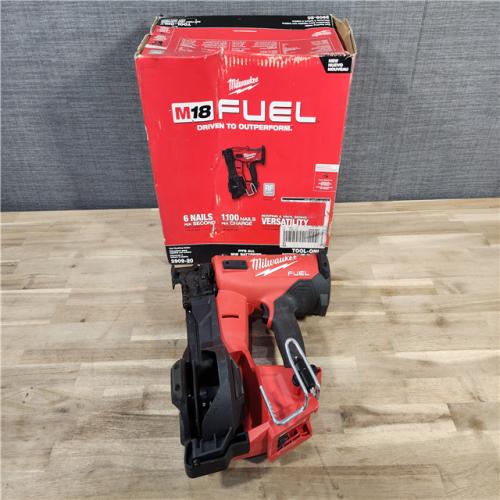 HOUSTON LOCATION - AS-IS M18 FUEL 18-Volt Lithium-Ion Brushless Cordless Coil Roofing Nailer (Tool Only)