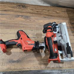 GOOD- Milwaukee M18 18-Volt Lithium-Ion Brushless Cordless Combo Kit (4-Tool) with 2-Batteries, 1-Charger and Tool Bag