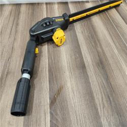 AS-IS DEWALT 20V MAX Cordless Battery Powered Pole Hedge Trimmer Head (Trimmer Head Only)
