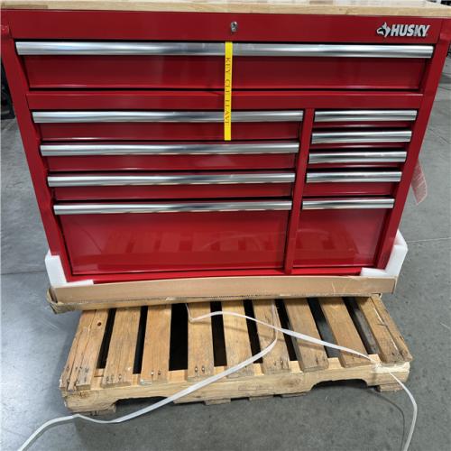 California AS-IS Husky 10-drawer Tool Chest: Appears in Excellent Condition