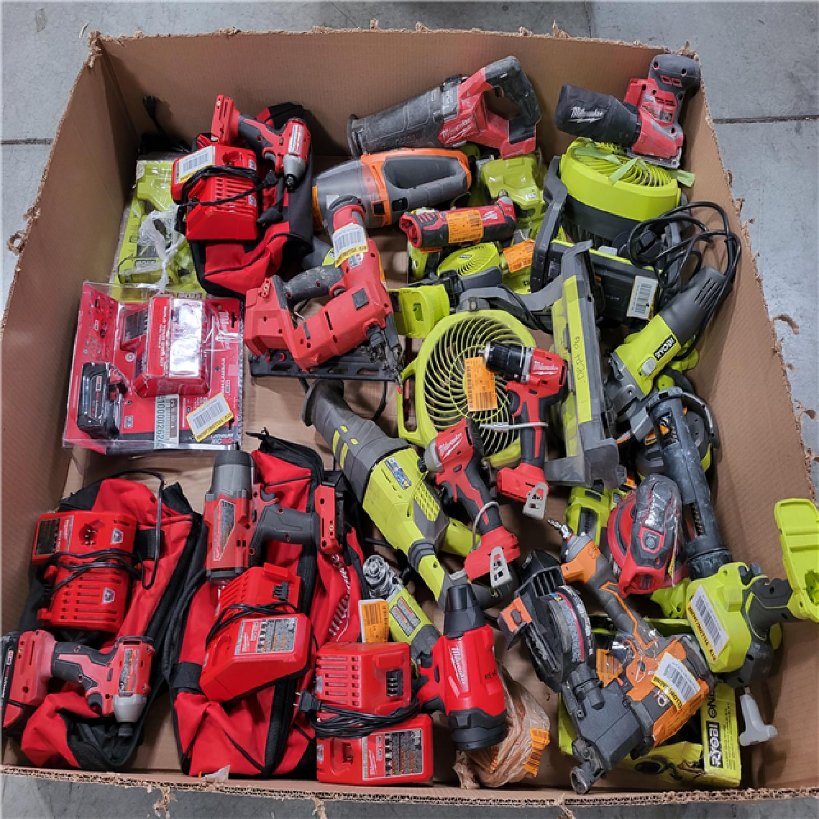 CALIFORNIA AS-IS TOOL PALLET