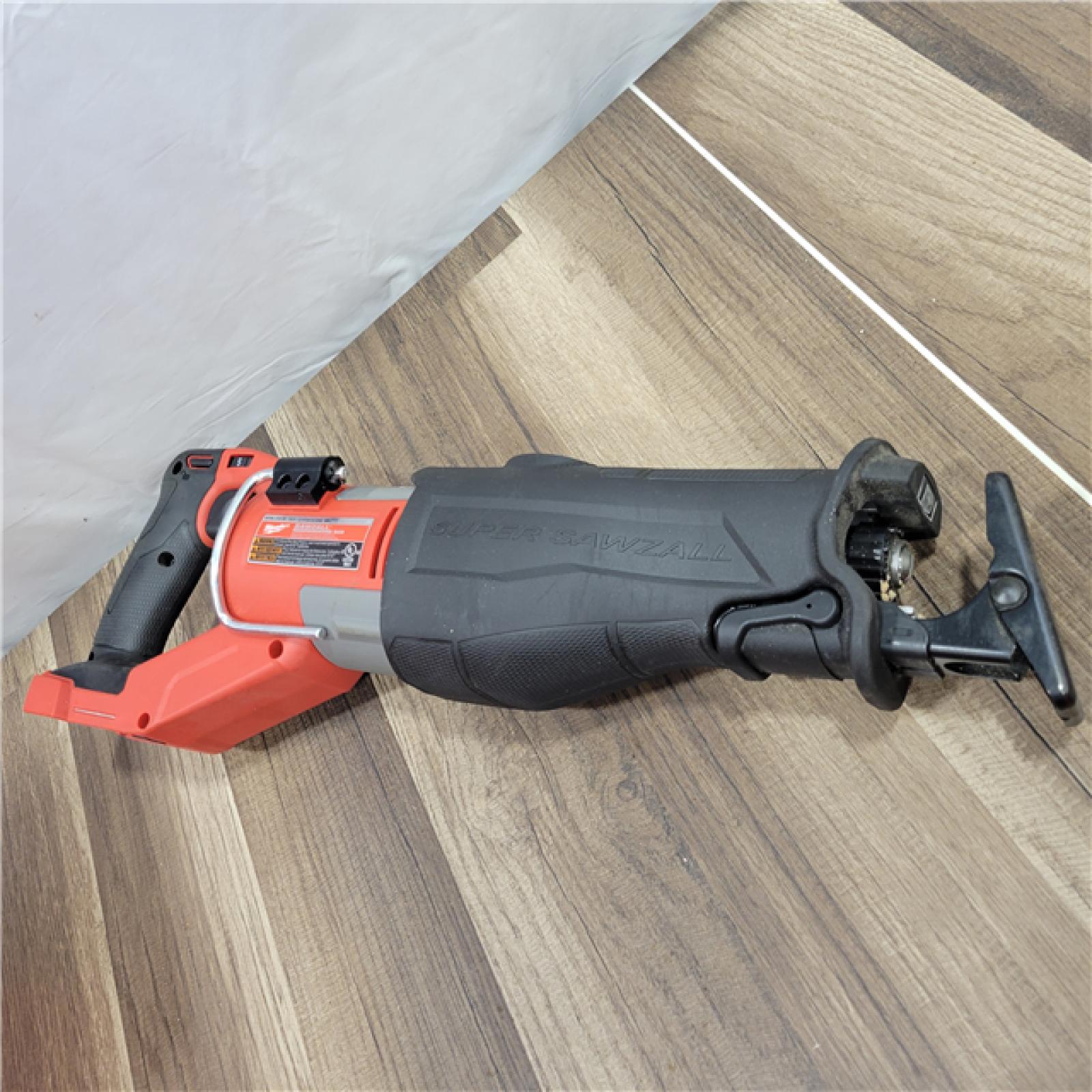 AS-IS  Milwaukee M18 Fuel 18V Brushless Super Sawzall Reciprocating Saw 2722-20 (Bare Tool)
