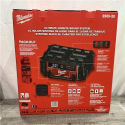 NEW - Milwaukee M18 Lithium-Ion Cordless PACKOUT Radio/Speaker with Built-In Charger