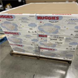 DALLAS LOCATION - Huggies Size 6 Diapers  Snug & Dry Baby Diapers PALLET-(30 UNITS)
