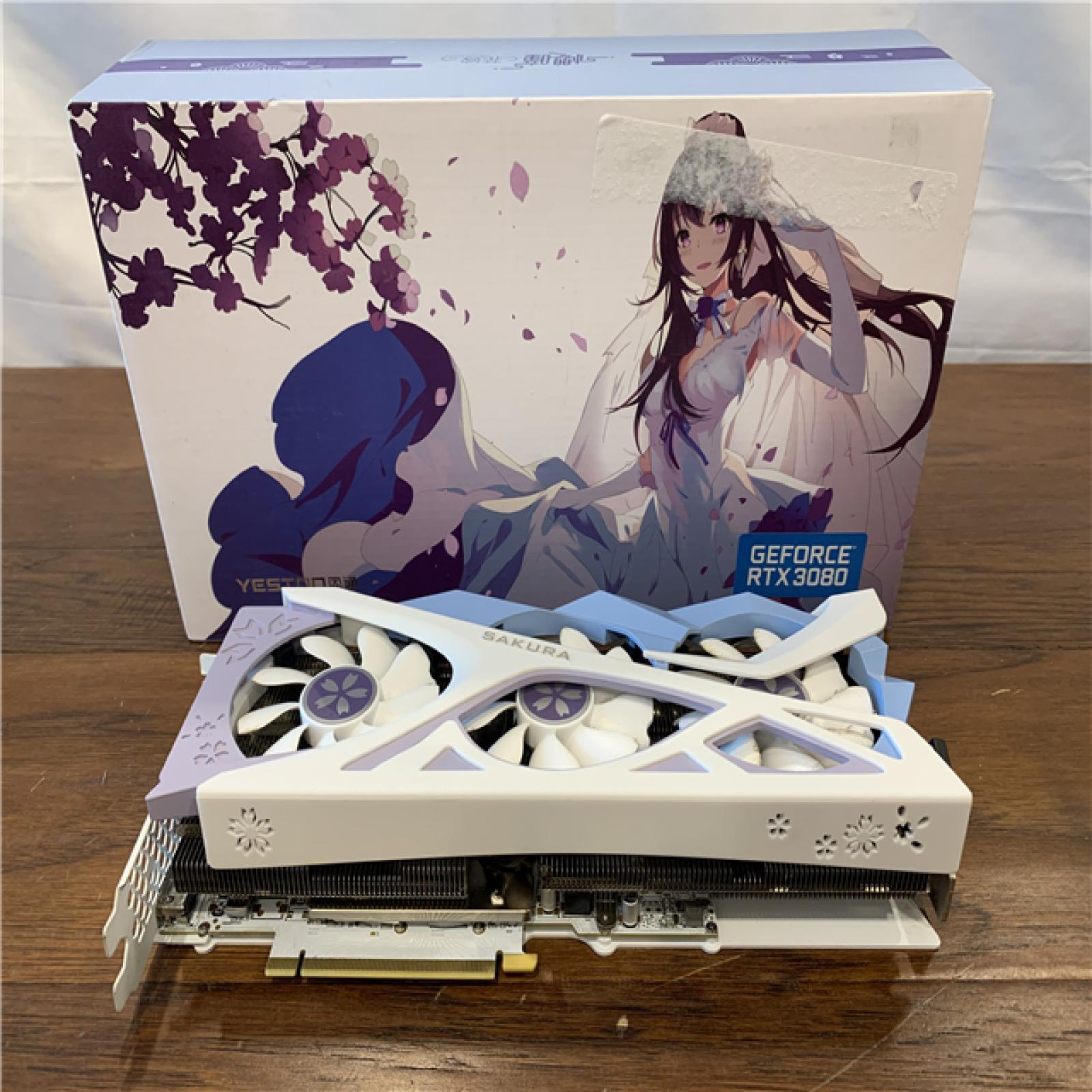 AS-IS Yeston GeForce RTX 3080 10G GDDR6X Graphics card