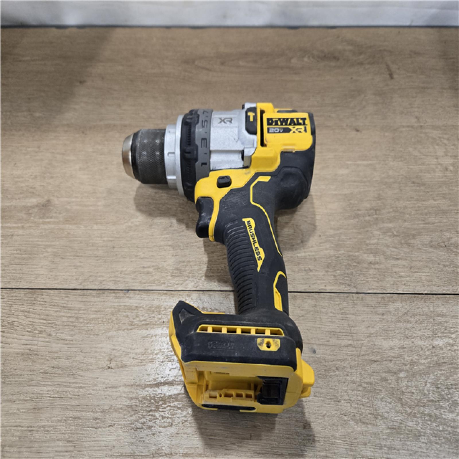 AS-IS DEWALT 20V MAX Cordless 1/2 3-Speed Hammer Drill (Tool-Only)