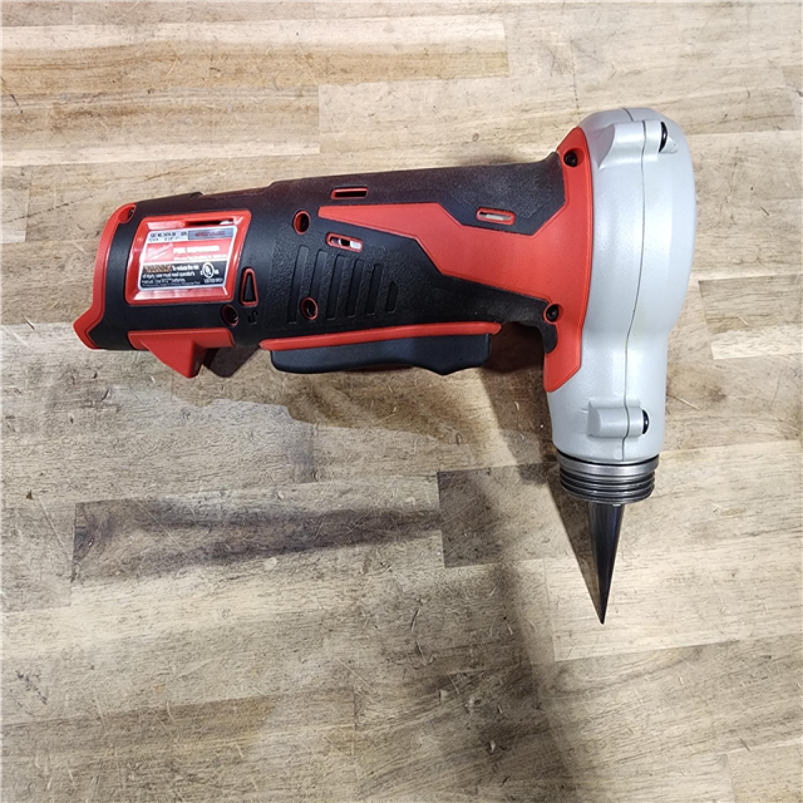 HOUSTON LOCATION - AS-IS Milwaukee M12 12-Volt Lithium-Ion Cordless PEX Expansion Tool Kit with (2) 1.5 Ah Batteries, (3) Expansion Heads and Hard Case