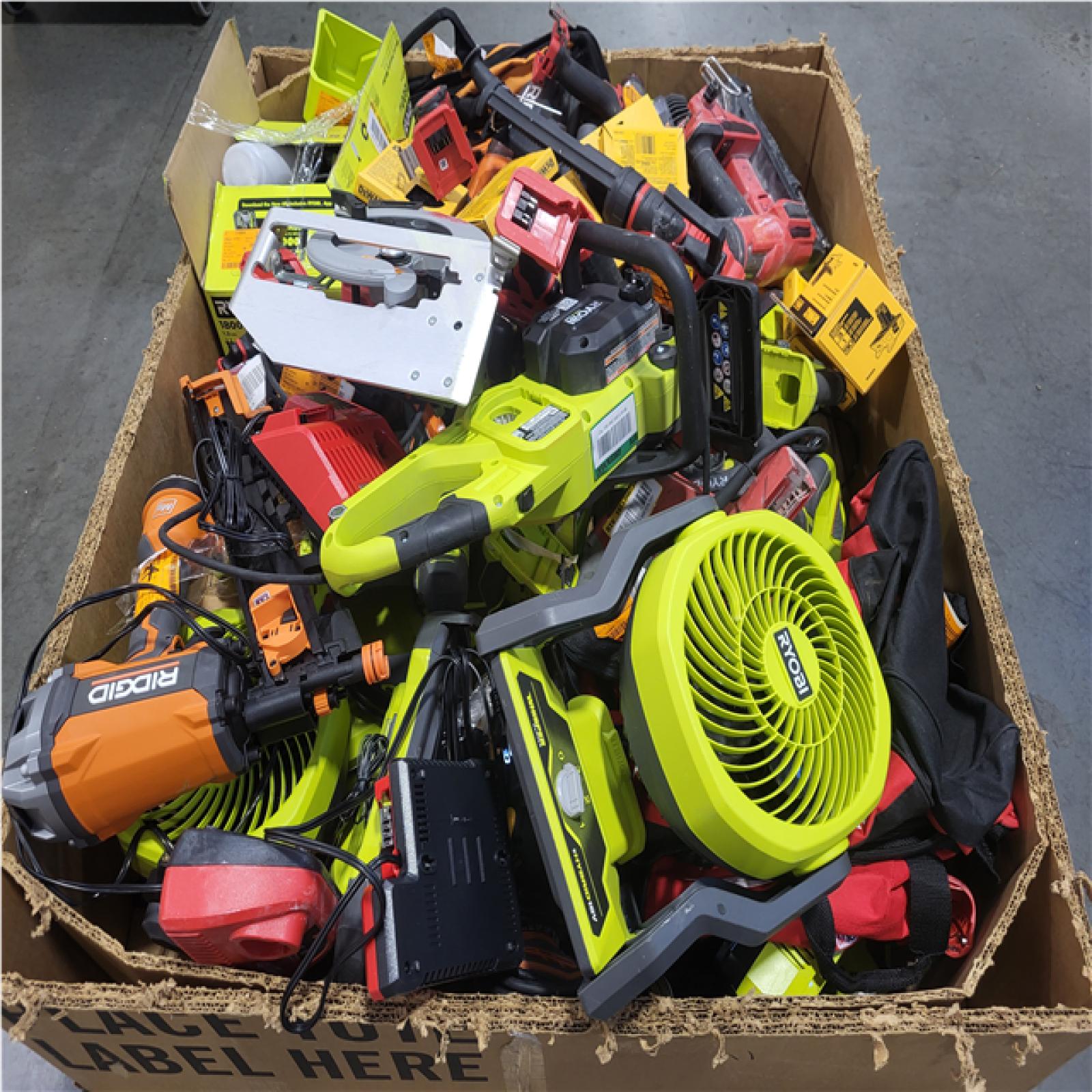 CALIFORNIA AS-IS TOOL PALLET