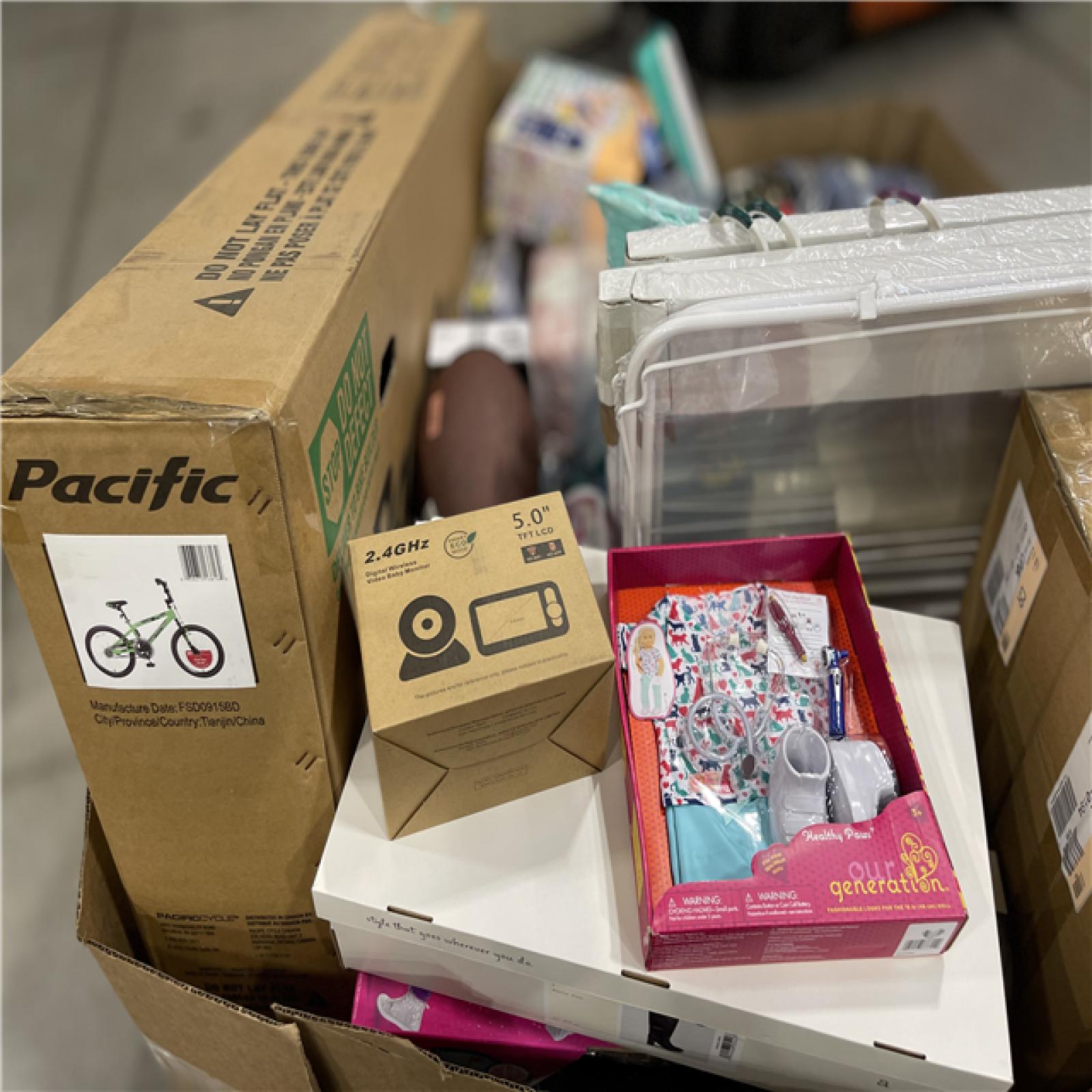 DALLAS LOCATION- NEW!- BULLSEYE MIXED PALLET