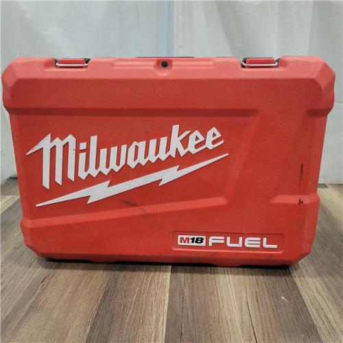 AS-IS MILWAUKEE M18 FUEL 18V Lithium-Ion Brushless Cordless Hammer Drill and Impact Driver Combo Kit (2-Tool) with 2 Batteries