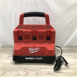 AS-IS Milwaukee 18V Lithium-Ion PACKOUT 6-Port Rapid Charger