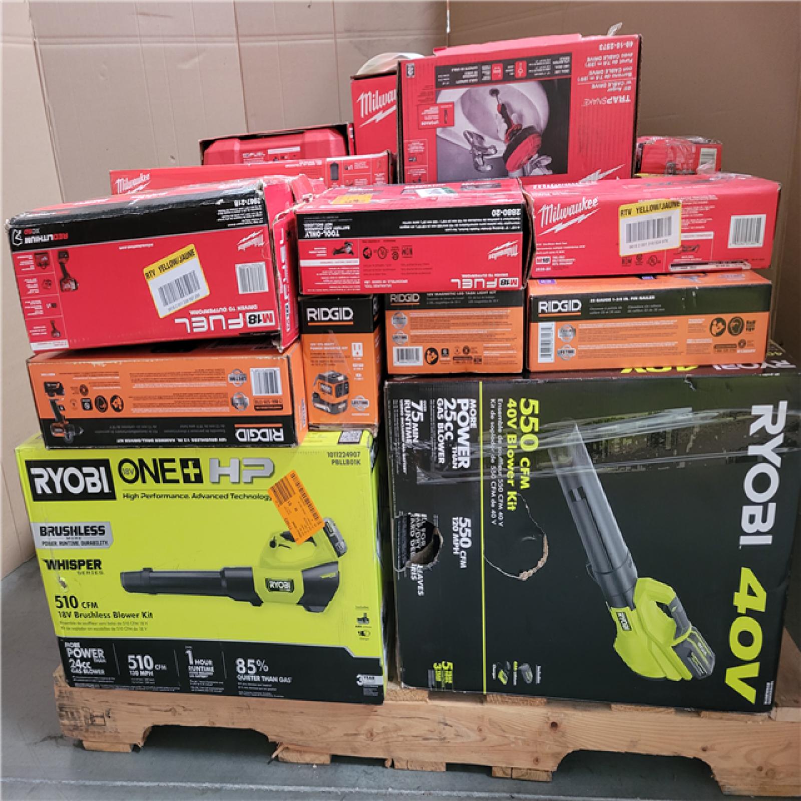 CALIFORNIA AS-IS TOOL PALLET