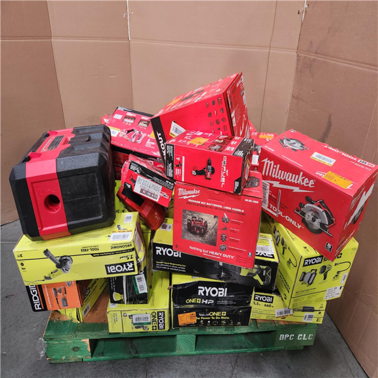 CALIFORNIA AS-IS TOOL PALLET