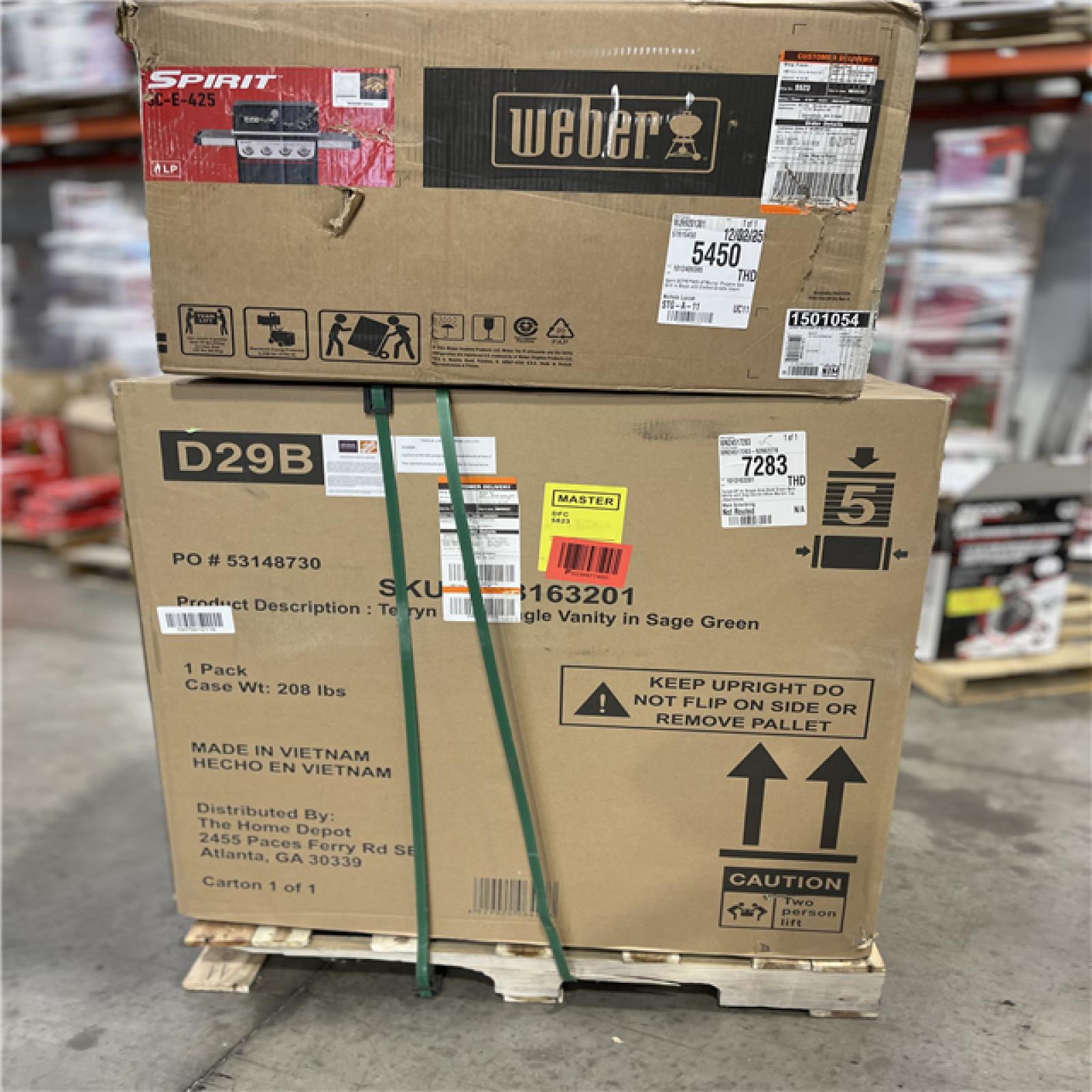 DALLAS LOCATION - AS-IS HOME IMPROVEMENT PALLET