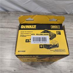 NEW! - DEWALT 20V MAX 6.0Ah and 4.0Ah Battery and Charger Starter Kit