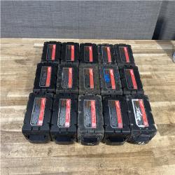 Houston Location AS-IS Milwaukee Batteries QTY/15