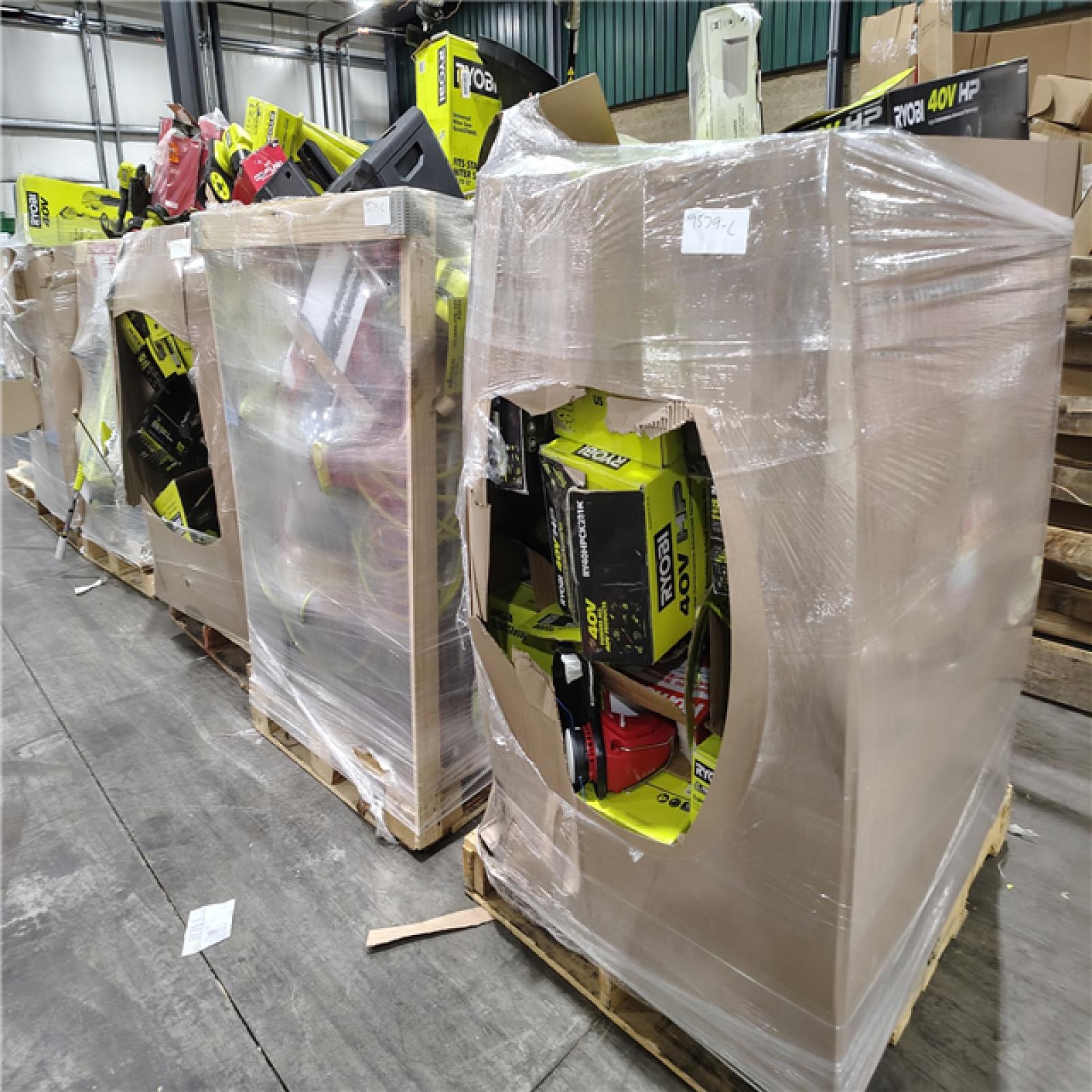 Pittston Location As-Is Power Tools Partial Truckload (11 Pallets) 9579-C
