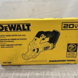 NEW - DEWALT 20V MAX Cordless Plastic Tubing Cutter (Tool Only)