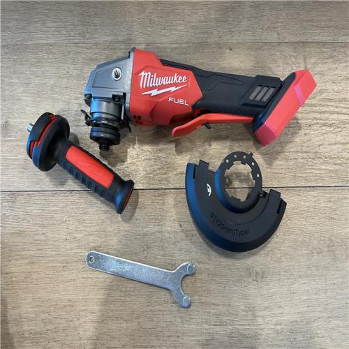 AS-IS Milwaukee FUEL 18V Lithium-Ion Brushless Cordless 4-1/2 in./5 in. Grinder w/Paddle Switch (Tool-Only)