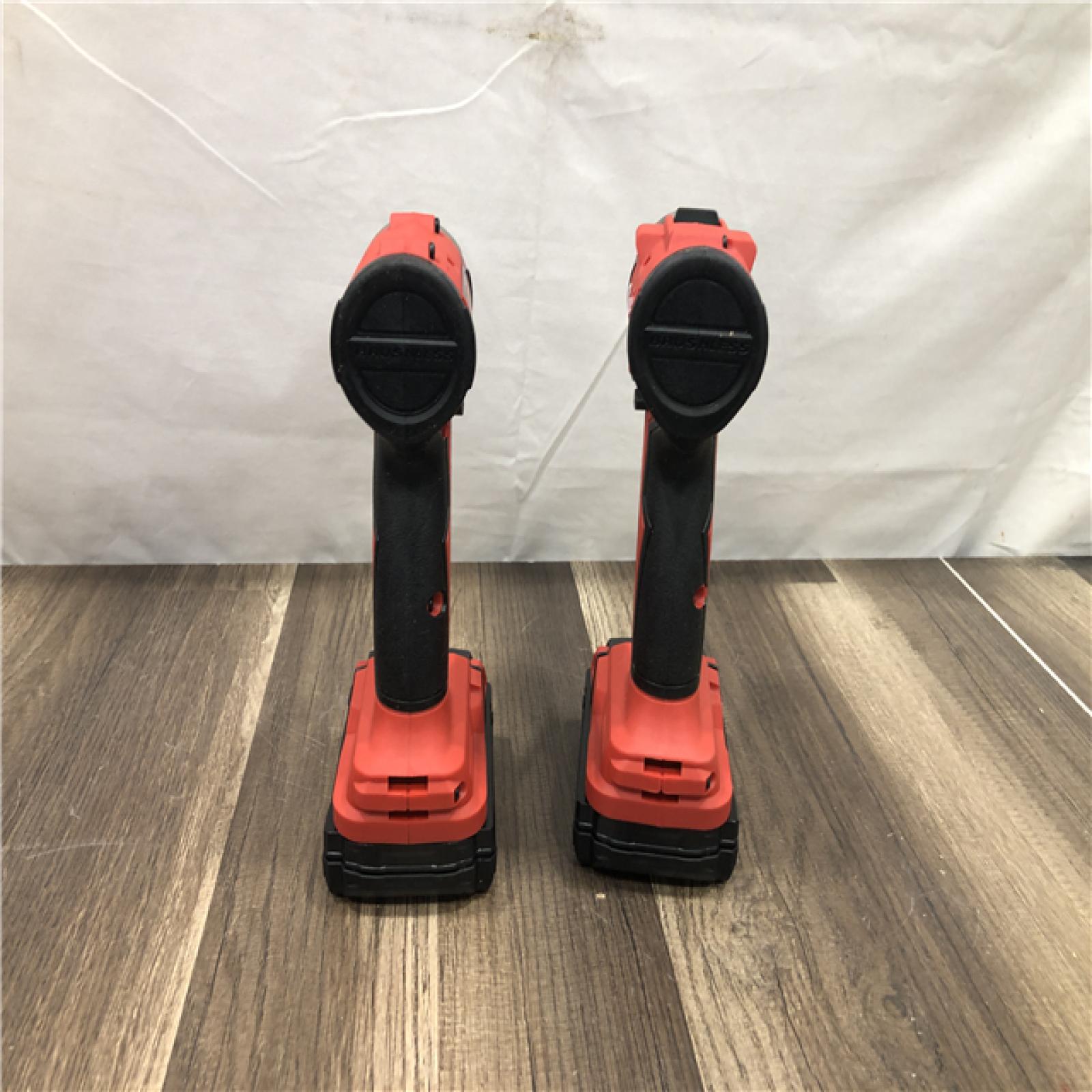 AS-IS Milwaukee  18V Lithium-Ion Brushless Cordless Compact Drill/Impact Combo Kit