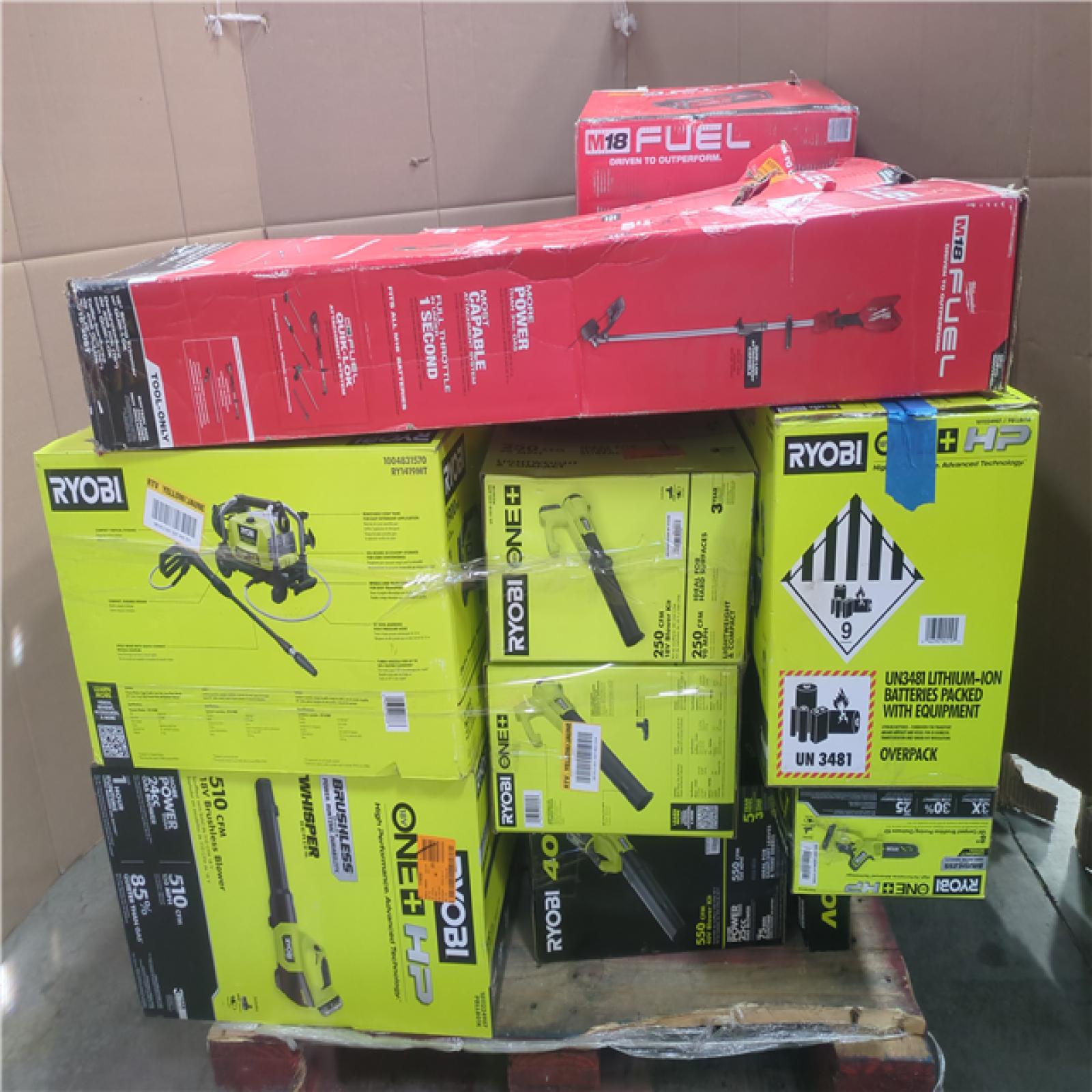 CALIFORNIA AS-IS TOOL PALLET