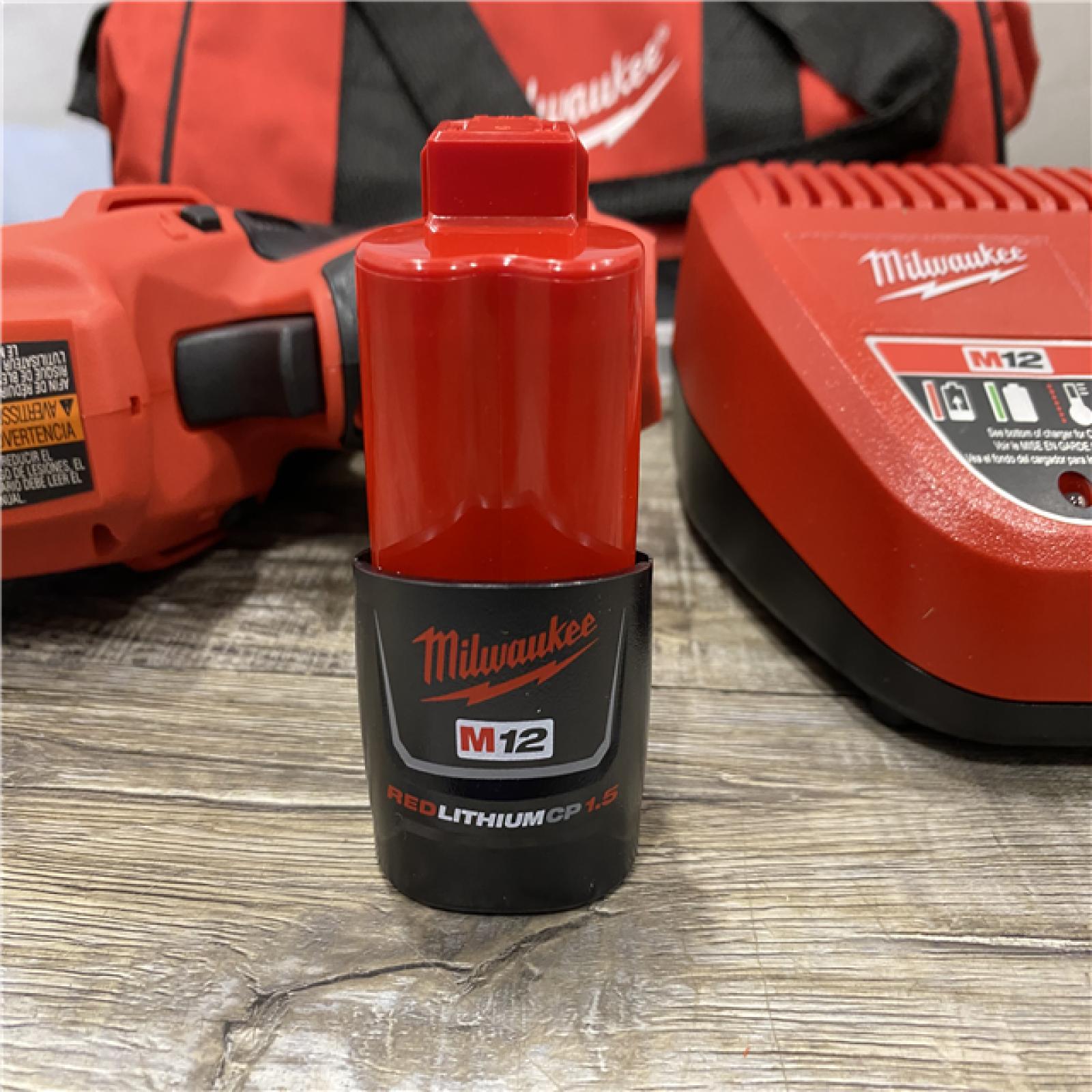 AS-IS Milwaukee 12V Lithium-Ion HACKZALL Cordless Reciprocating Saw Kit