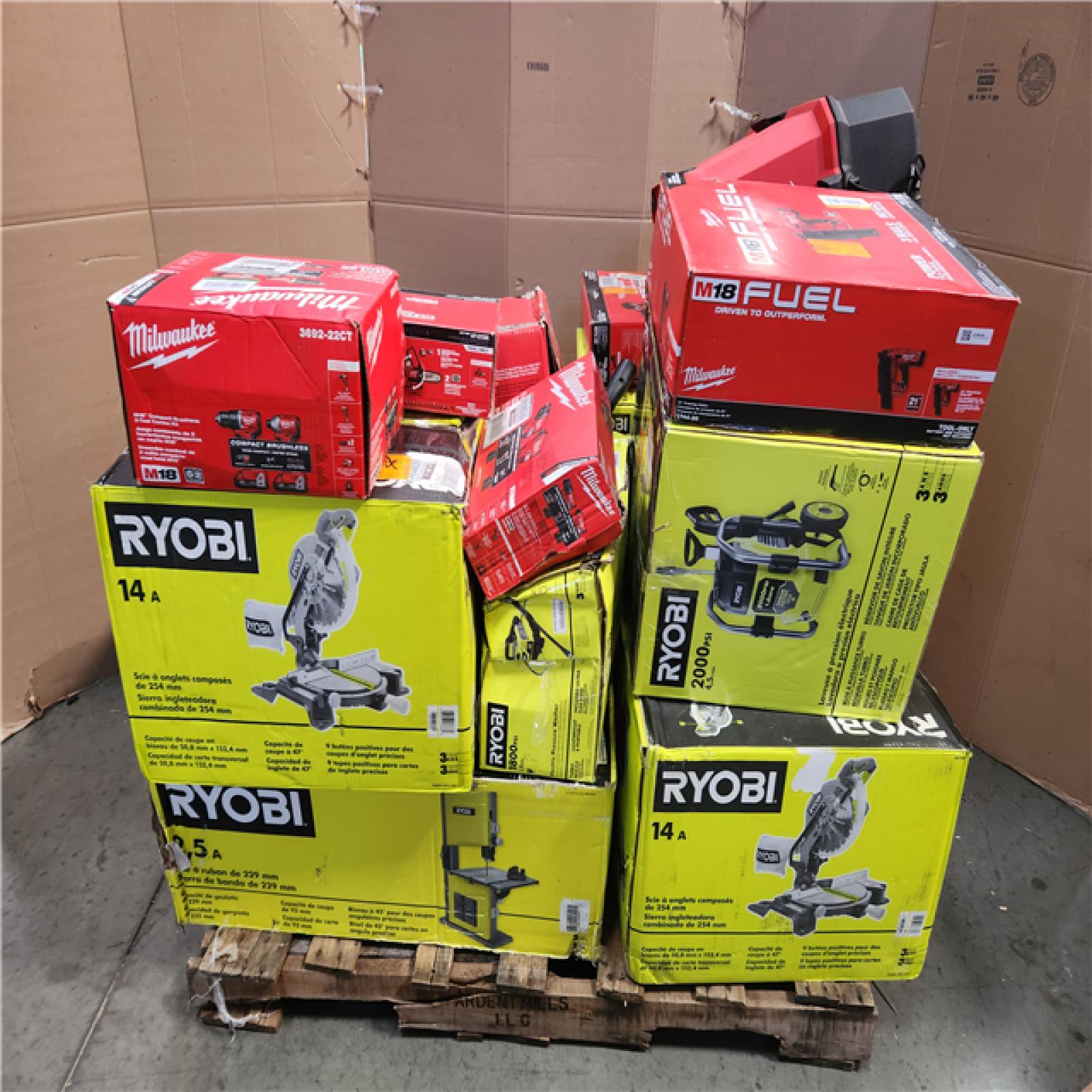 CALIFORNIA AS-IS TOOL PALLET