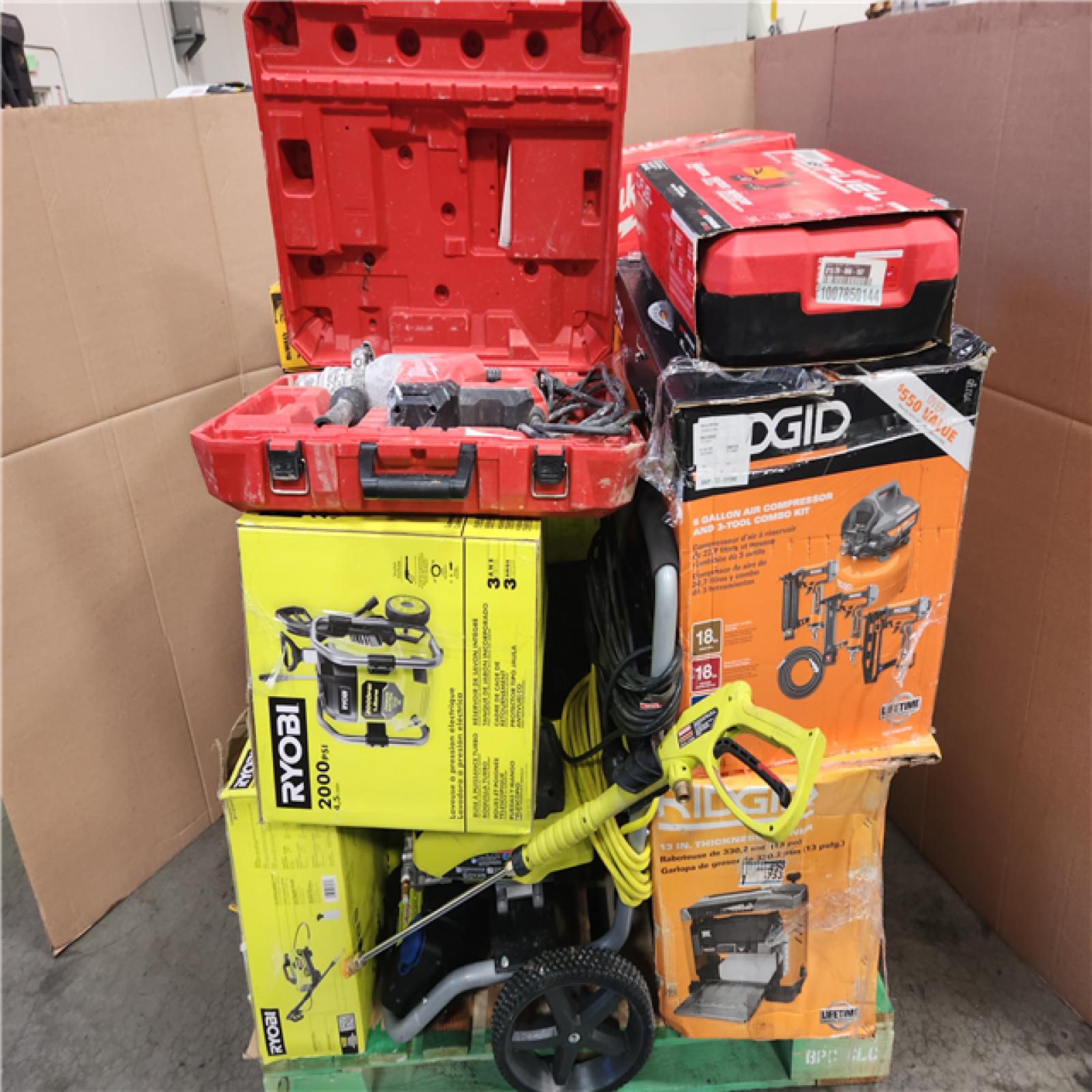 CALIFORNIA AS-IS TOOL PALLET