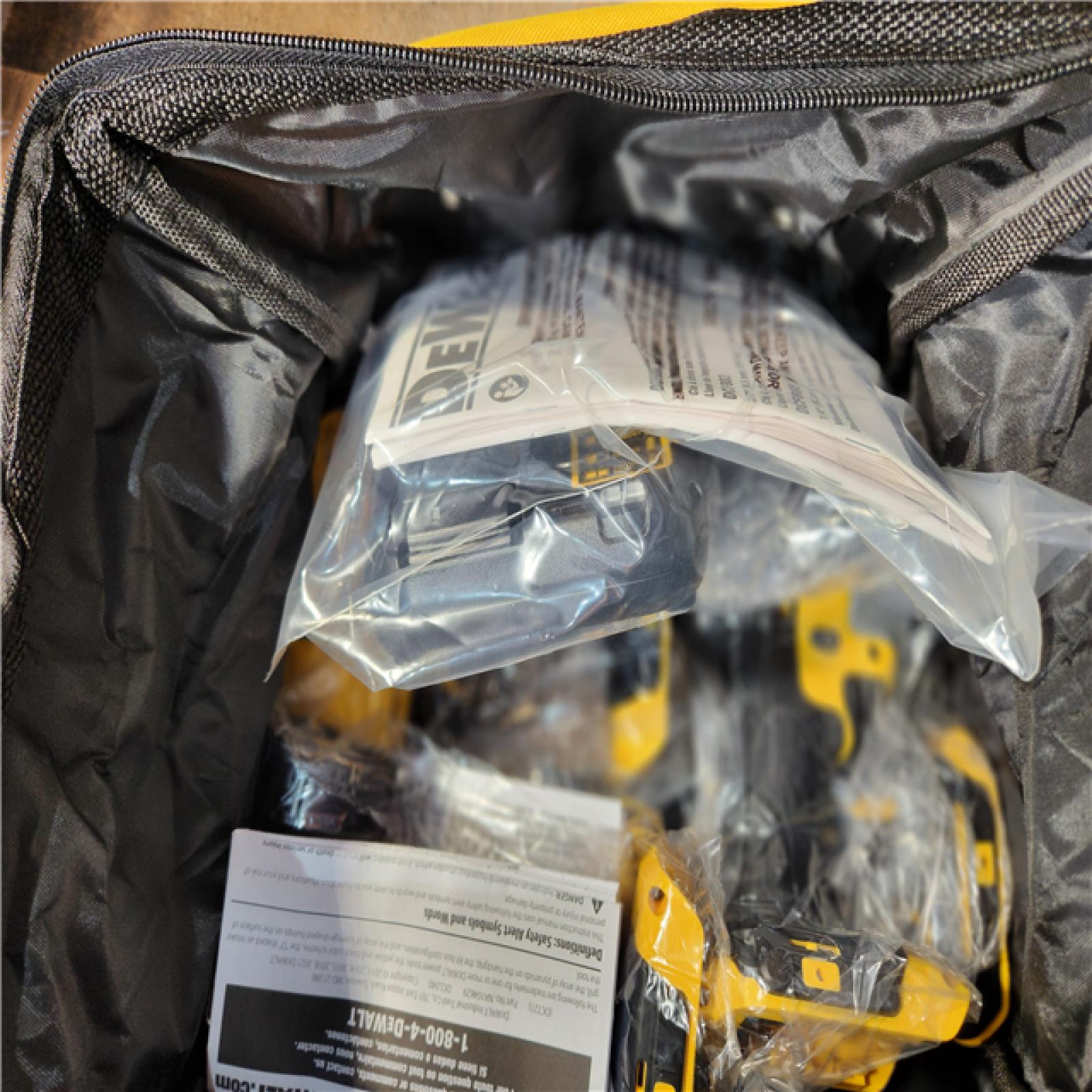 Houston Location - DEWALT 20V MAX 4pc Cordless Combo Kit - Appears IN NEW Condition