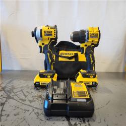 AS-IS- DEWALT ATOMIC 20-Volt MAX Lithium-Ion Cordless Combo Kit