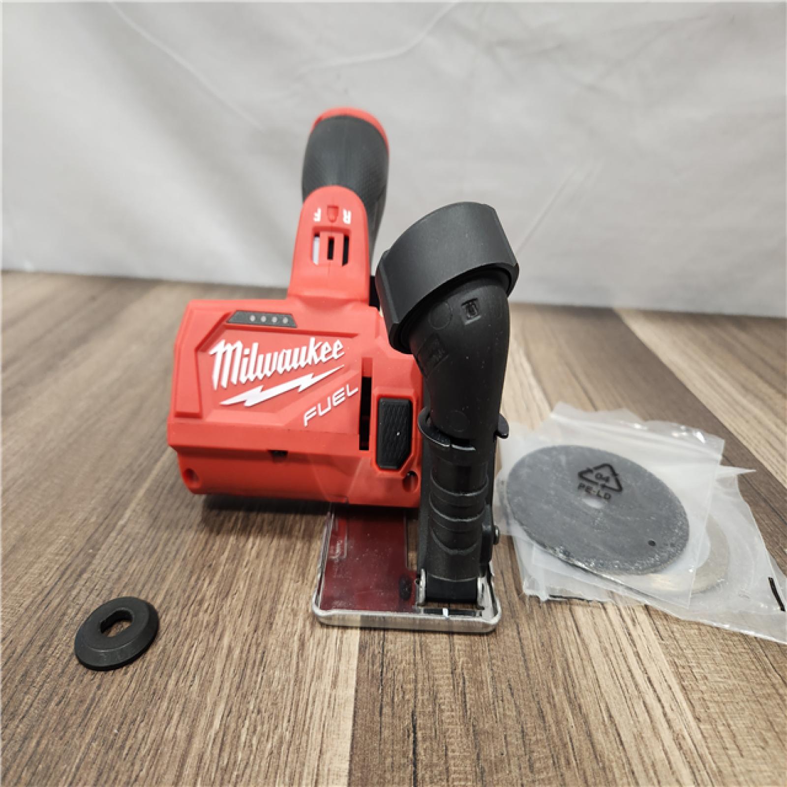 AS-IS- Milwaukee M12 FUEL 12V Lithium-Ion Brushless Cordless 3 in. Cut Off Saw (Tool-Only)