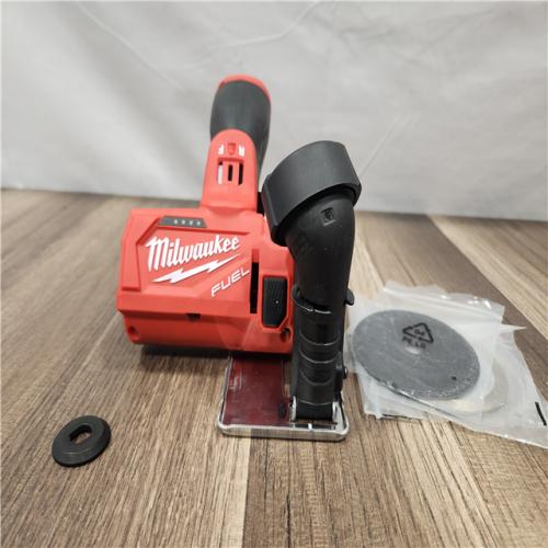 AS-IS- Milwaukee M12 FUEL 12V Lithium-Ion Brushless Cordless 3 in. Cut Off Saw (Tool-Only)