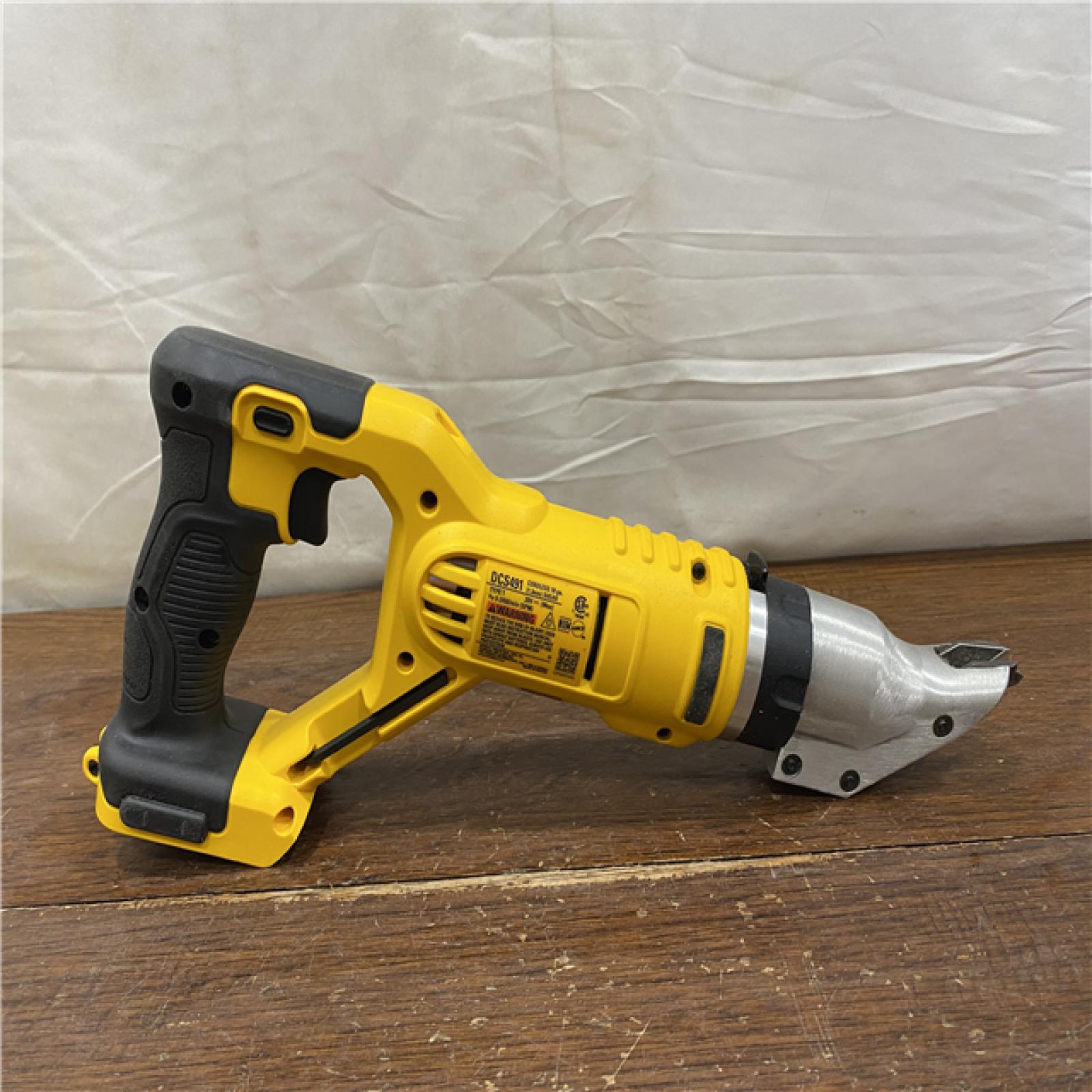 AS-IS Dewalt 20V MAX 18 Gauge Swivel Head Shears Bare Tool Only