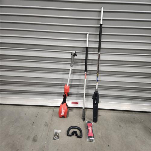 AS-IS- Milwaukee FUEL 18V 10 in. Brushless Cordless Battery Powered Pole Saw with QUIK-LOK Attachment Capability (Tool-Only)